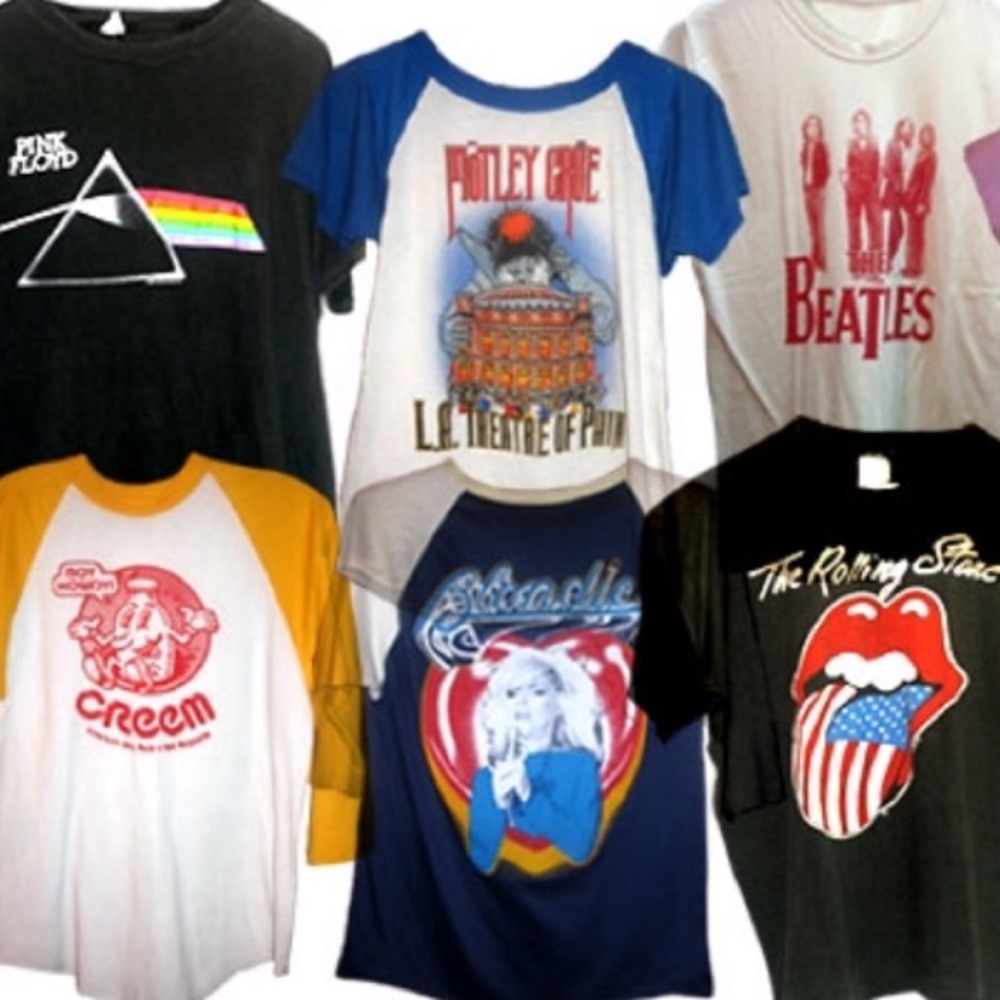 ISO any vintage rock concert/ band tees